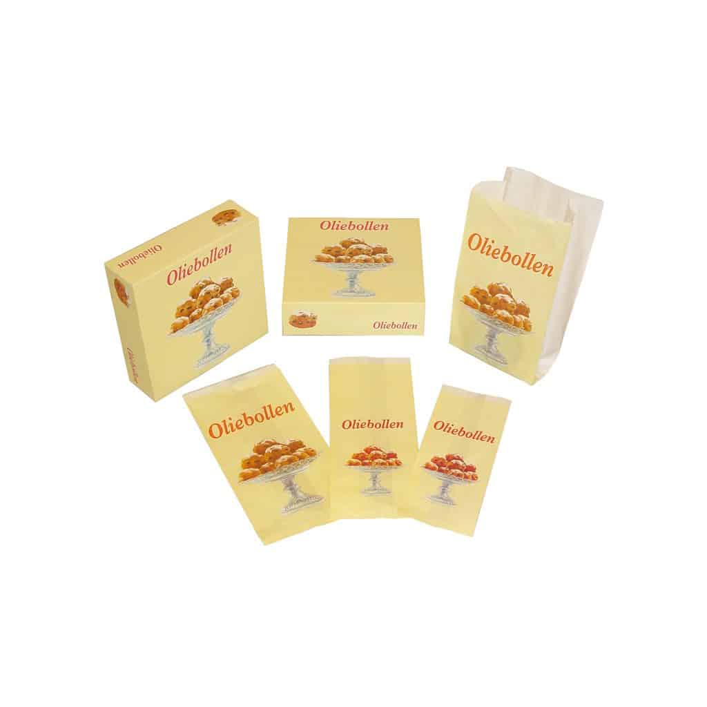 Oliebollenzakken met schaal 3 pond