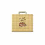 HEERLIJKE OLIEBOL PAPIEREN TAS 26x17x26CM 400st